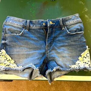 Girls jean shorts